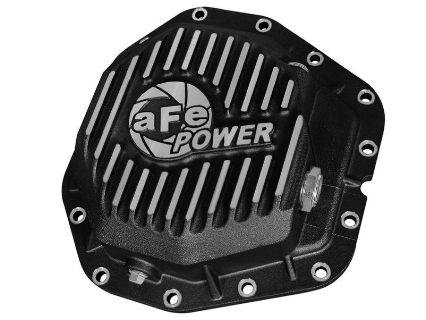 aFe Power 46-70382 Pro Series Rear Differential Cover Black w/ Machined Fins