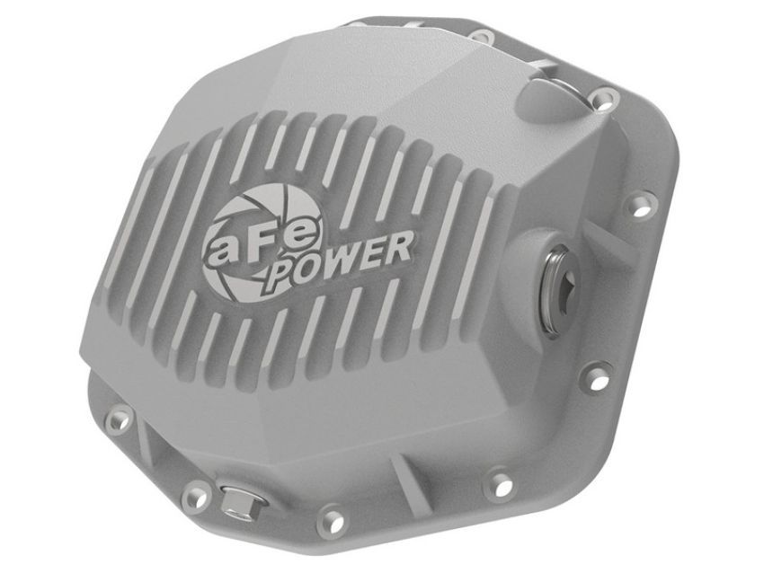 aFe Power 46-71000A Street Series Rear Differential Cover Raw w/ Machined Fins