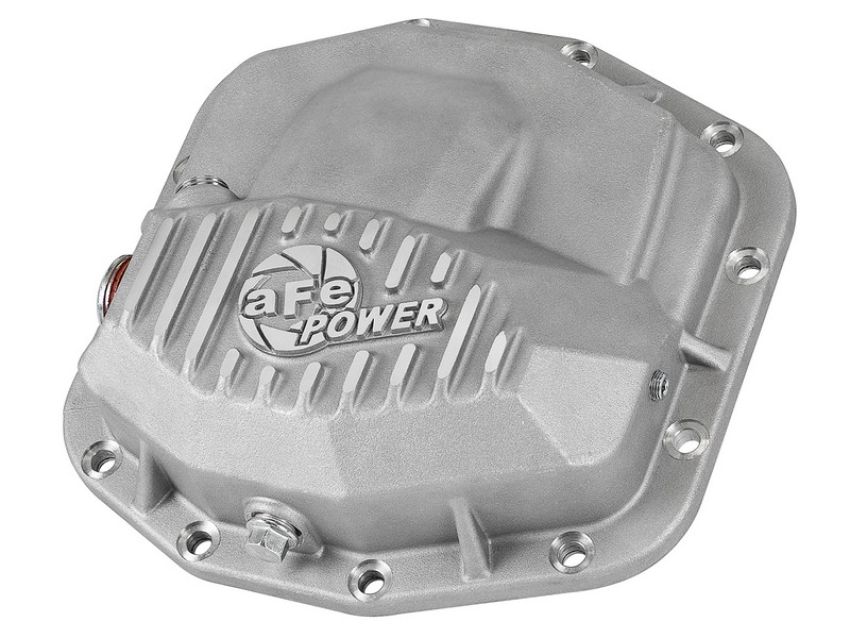 aFe Power 46-71030A aFe POWER Street Series Front Differential Cover Raw w/ Machined Fins