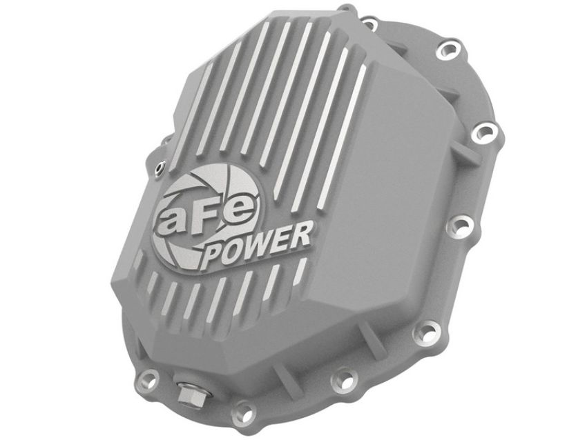 aFe Power 46-71050A Street Series Front Differential Cover Raw w/ Machined Fins