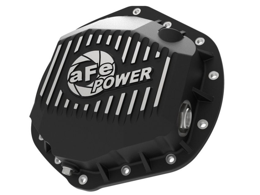 aFe Power 46-71060B Pro Series Rear Differential Cover Black w/ Machined Fins
