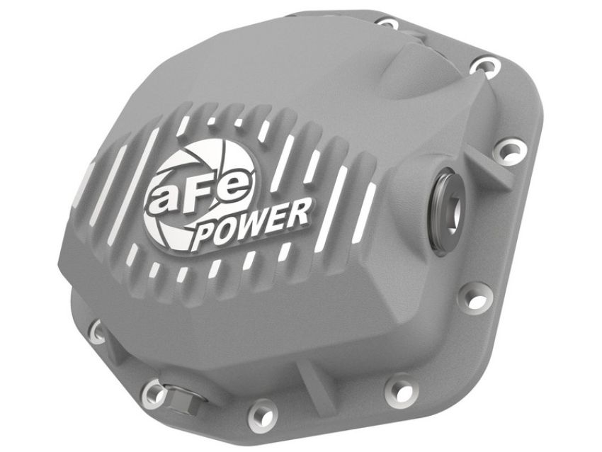 aFe Power 46-71090A Street Series Rear Differential Cover Raw w/ Machined Fins