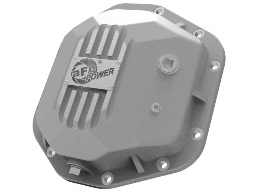 aFe Power 46-71110A Street Series Rear Differential Cover Raw w/ Machined Fins