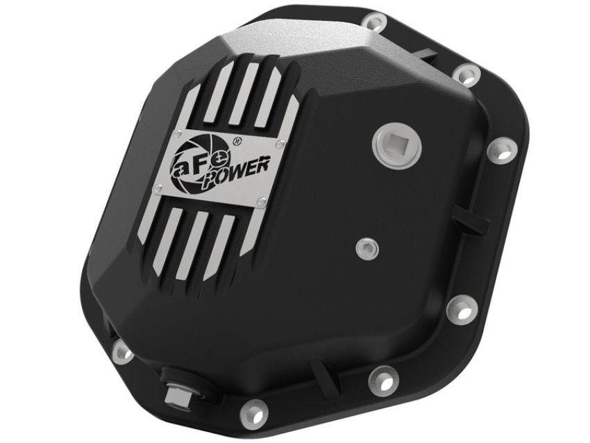 aFe Power 46-71110B Pro Series Rear Differential Cover Black w/ Machined Fins