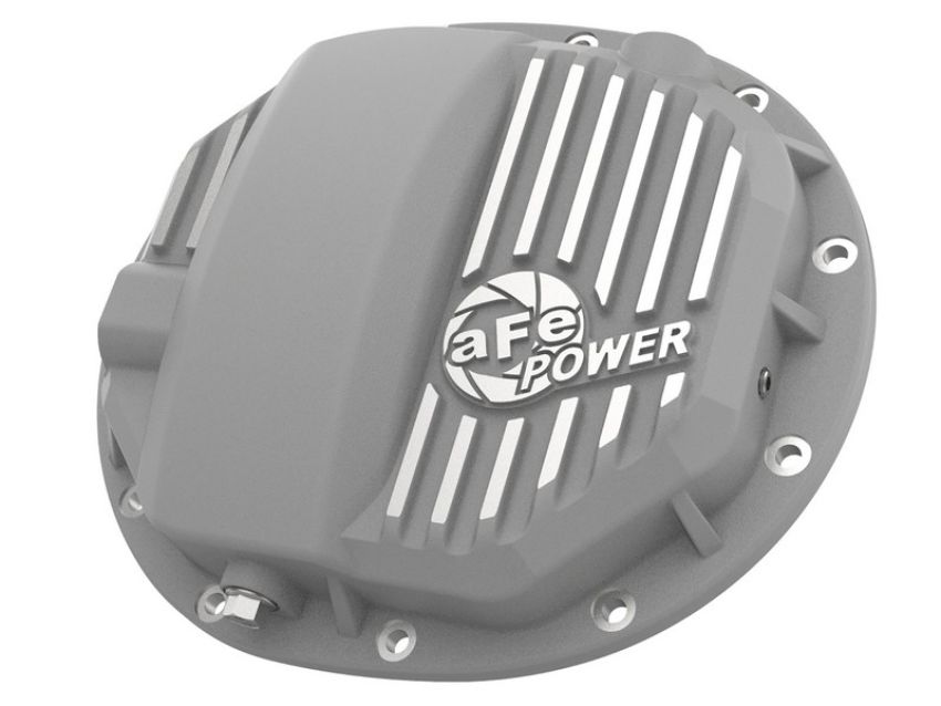 aFe Power 46-71120A Street Series AAM 9.5/9.76 Rear Differential Cover Raw w/ Machined Fins