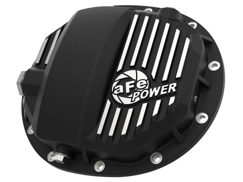 aFe Power 46-71120B Pro Series AAM 9.5/9.76 Rear Differential Cover Black w/ Machined Fins