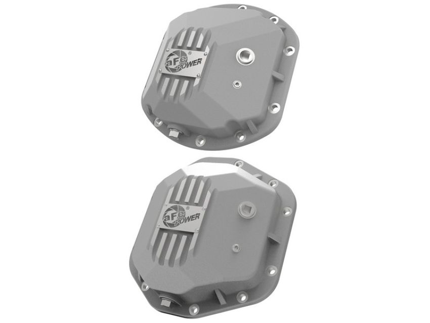 aFe Power 46-7113BA Street Series Dana 30 and Dana 44 Differential Covers Raw w/ Gear Oil