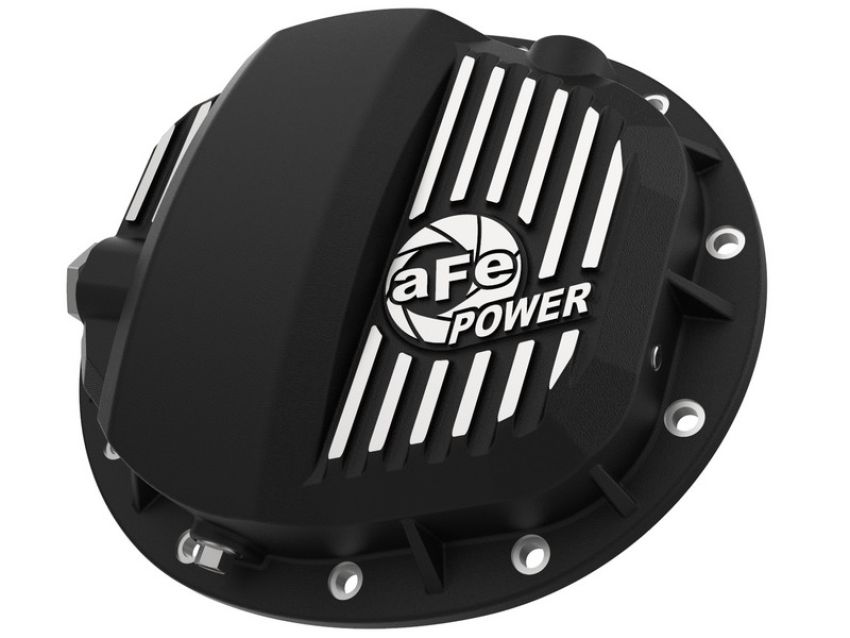 aFe Power 46-71140B Pro Series Rear Differential Cover Black w/ Machined Fins