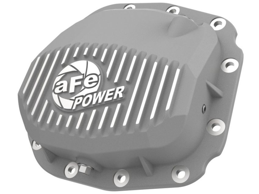 aFe Power 46-71180A Street Series Rear Differential Cover Raw w/ Machined Fins