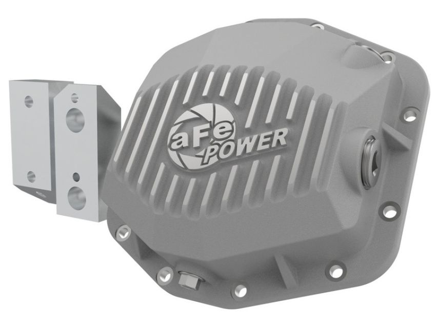 aFe Power 46-71190A Street Series Rear Differential Cover Raw w/ Machined Fins
