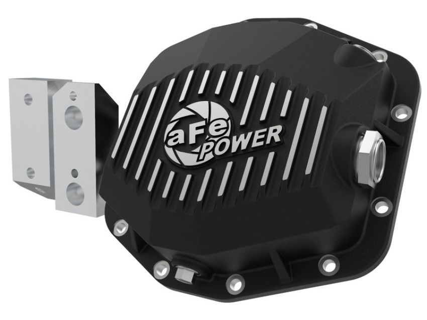 aFe Power 46-71190B Pro Series Rear Differential Cover Black w/ Machined Fins