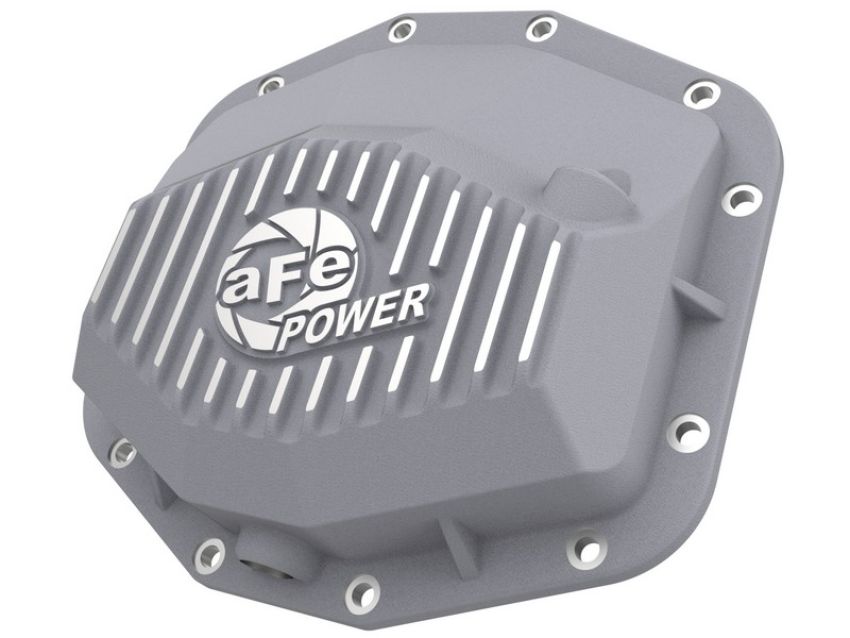 aFe Power 46-71280A Street Series Rear Differential Cover Raw w/ Machined Fins