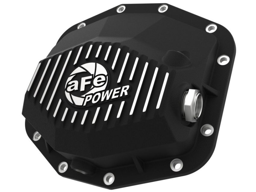 aFe Power 46-71280B Pro Series Rear Differential Cover Black w/ Machined Fins