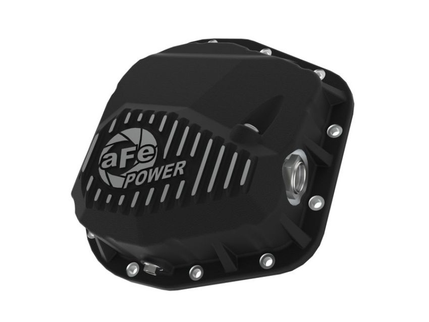 aFe Power 46-71320B Pro Series Rear Differential Cover Black w/ Machined Fins