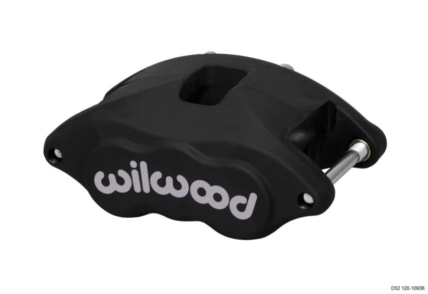 Wilwood 120-10936 Caliper-D52-Black Ano 2.00/2.00in Pistons 1.28in Disc