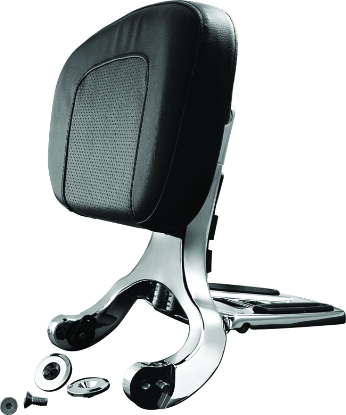 Kuryakyn 1660 Multi-Purpose Backrest Chrome