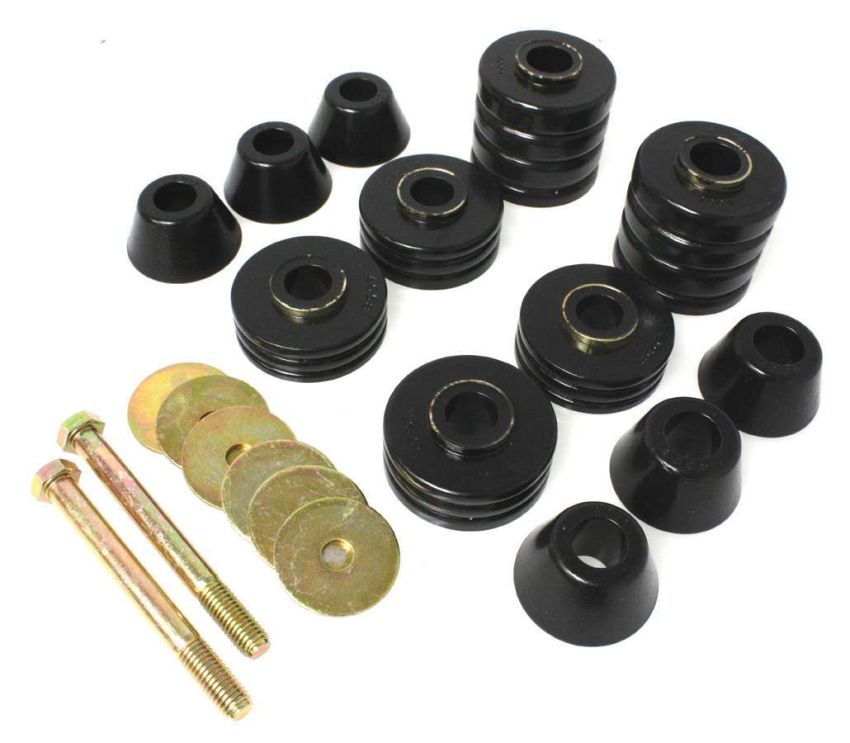 ENERGY SUSPENSION ENE3-4103G Gm Body Mounts Black