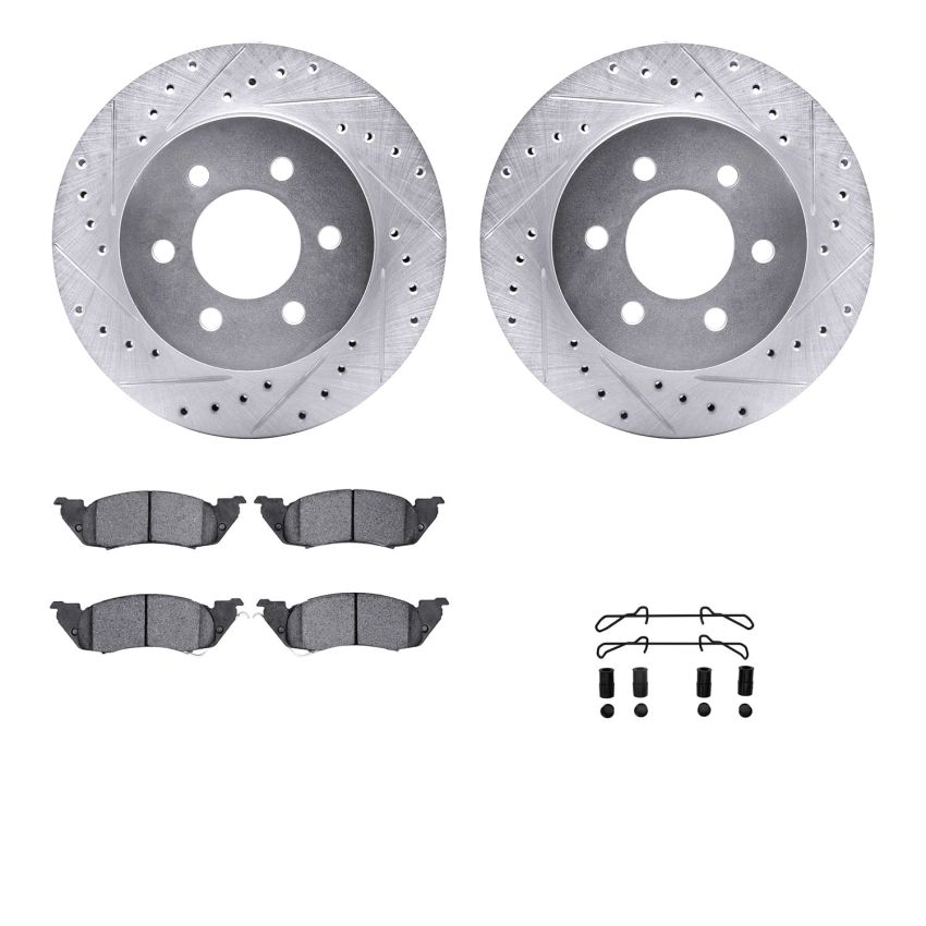Dynamic Friction 7212-40149 Rotor Kit