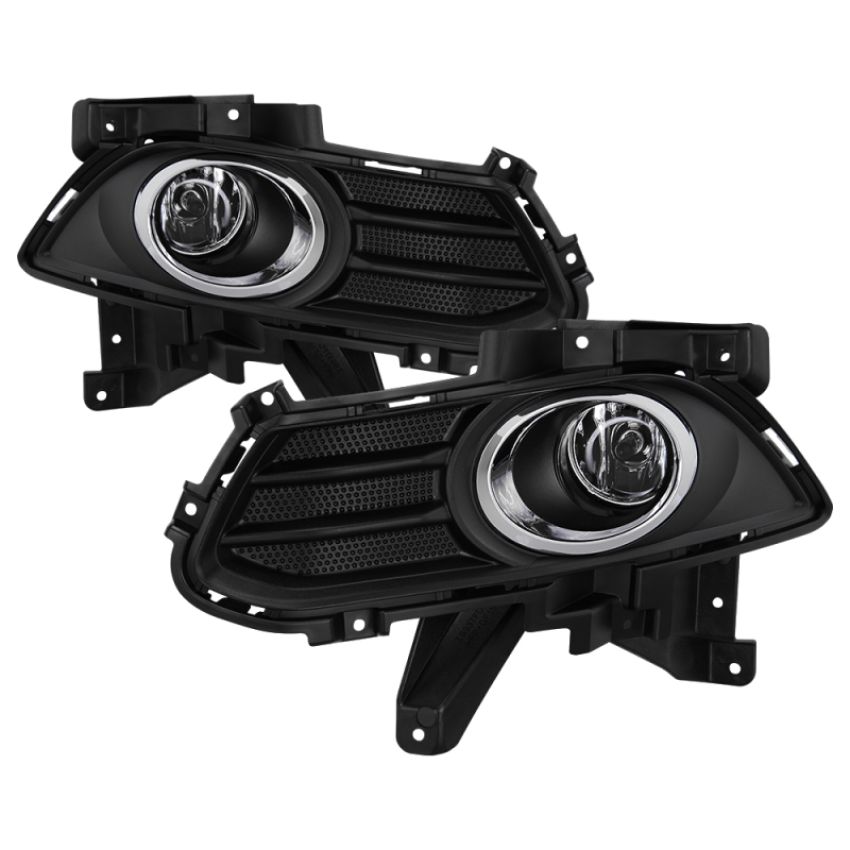 SPYDER 5085009 OEM Fog Lights W/Switch and Cover - Clear