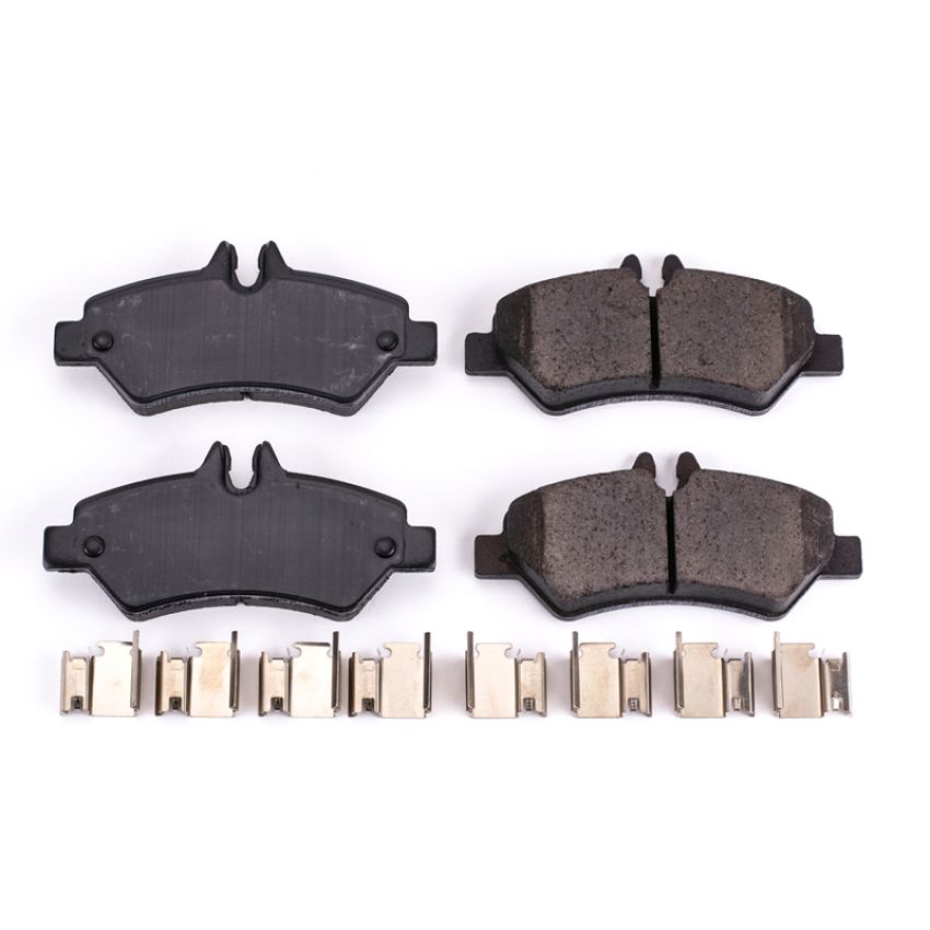 PowerStop 17-1317 PowerStop - Z17 Low-Dust Ceramic Brake Pads with Hardware