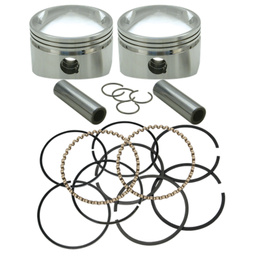 S&S Cycle 106-5789 36-84 BT 3-5/8in Piston Set - .060in