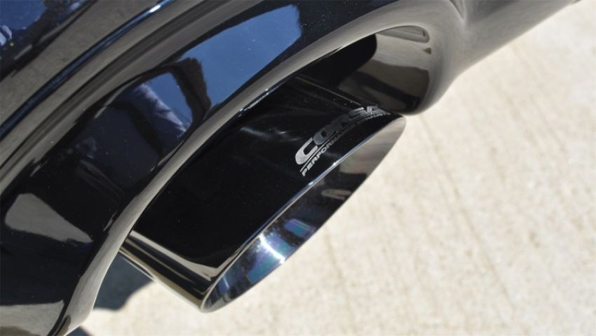 CORSA Performance 14991BLK Corsa 2011-2021 Jeep Grand Cherokee Black 2.5in Dual Rear Exit Cat-Back Exhaust