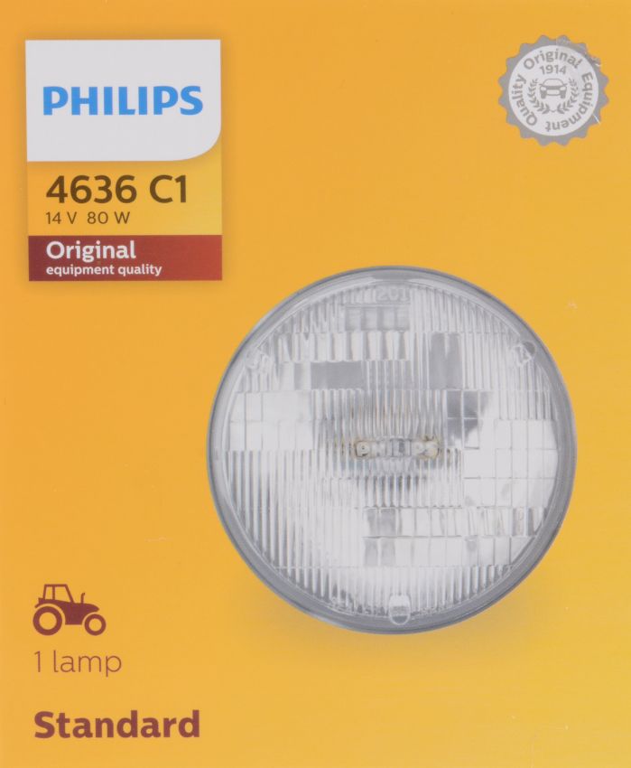 Philips 4636C1 Philips Standard Sealed Beam 4636