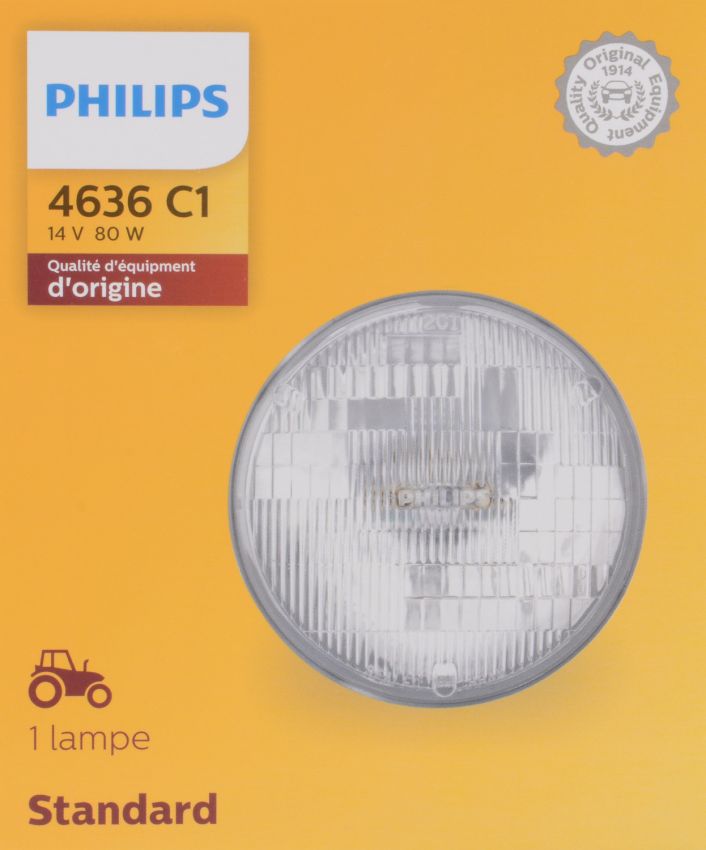 Philips 4636C1 Philips Standard Sealed Beam 4636