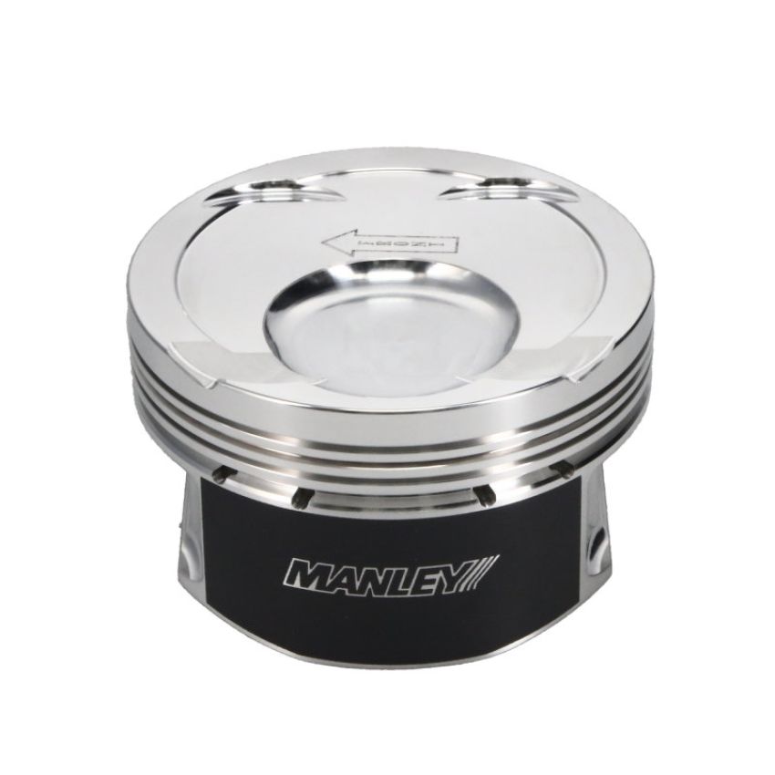 Manley Performance 594800CE-6 Manley Ford 3.5L Ecoboost 3.642in Bore 1.239in Comp Height -8.5cc Dish Extreme Duty Piston Set