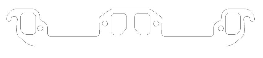 COMETIC GASKETS CAGC5558-064 Exhaust Manifold Gasket Set Dodge 5.2l/5.9L Mag.