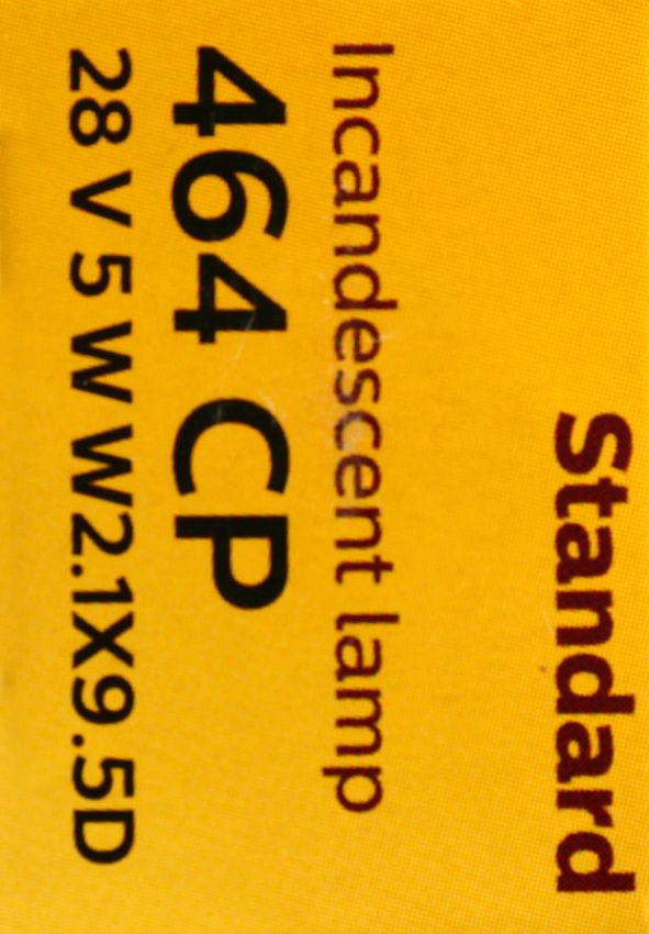 Philips 464CP Philips Standard Miniature 464 Pack of 10