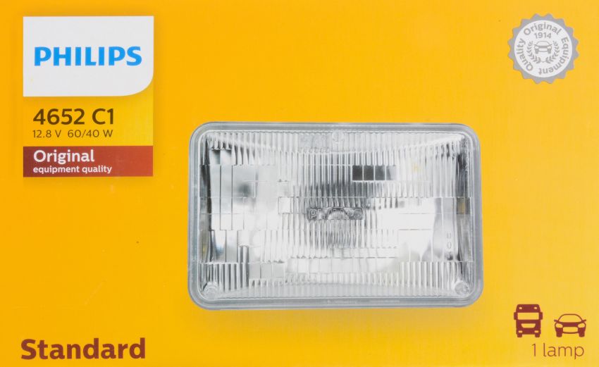 Philips 4652C1 Philips Standard Sealed Beam 4652