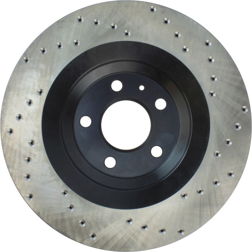 Stoptech 128.33117CR 07-10 Audi S6 Drilled Right Rear CRYO Rotor
