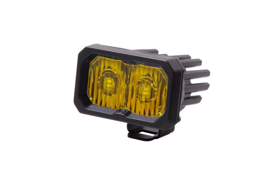 Diode Dynamics DD6383S Stage Series 2 In LED Pod Sport - Yellow Driving Standard ABL Each
