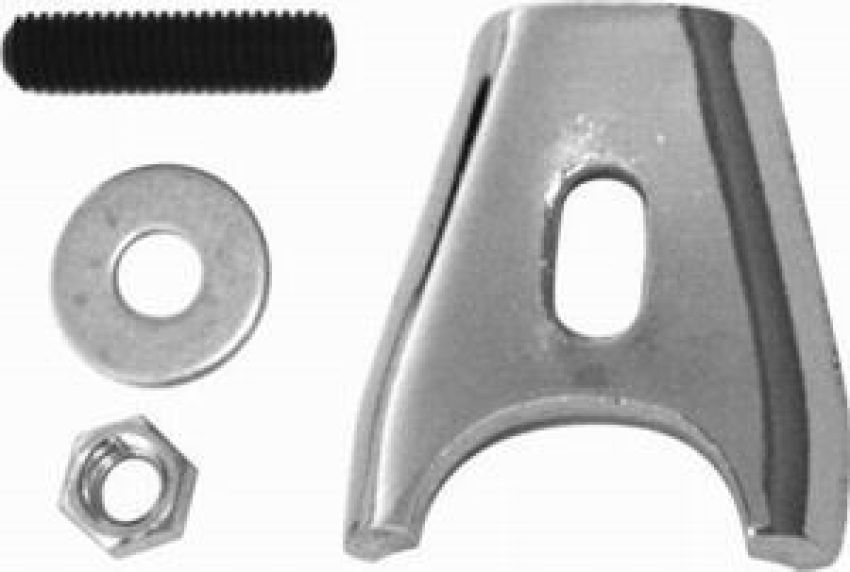 RACING POWER CO-PACKAGED RPCR9126 GM Distributor Clamp Chrome
