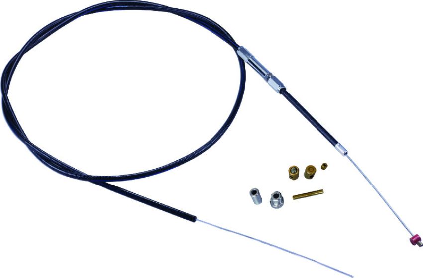 Bikers Choice 479990 Black Cvinyl Internal Throttle Cable Cut To Length 53 Inch Custom
