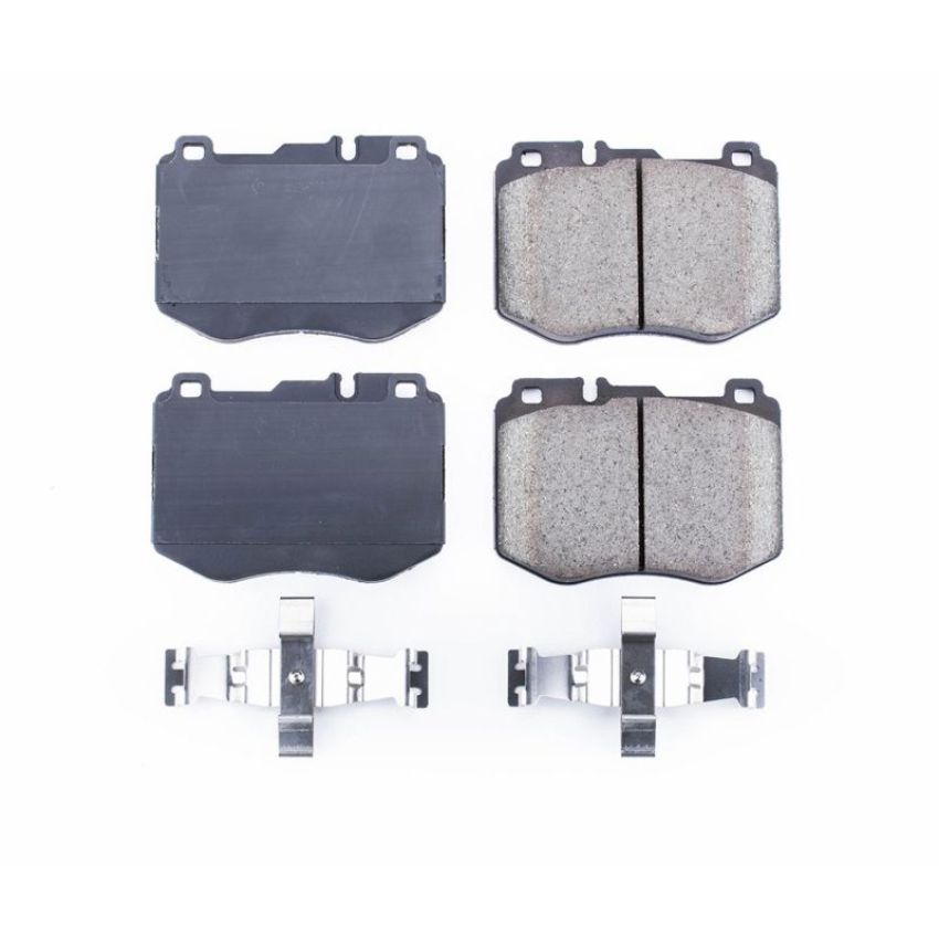 PowerStop 17-1796 PowerStop - Z17 Low-Dust Ceramic Brake Pads with Hardware