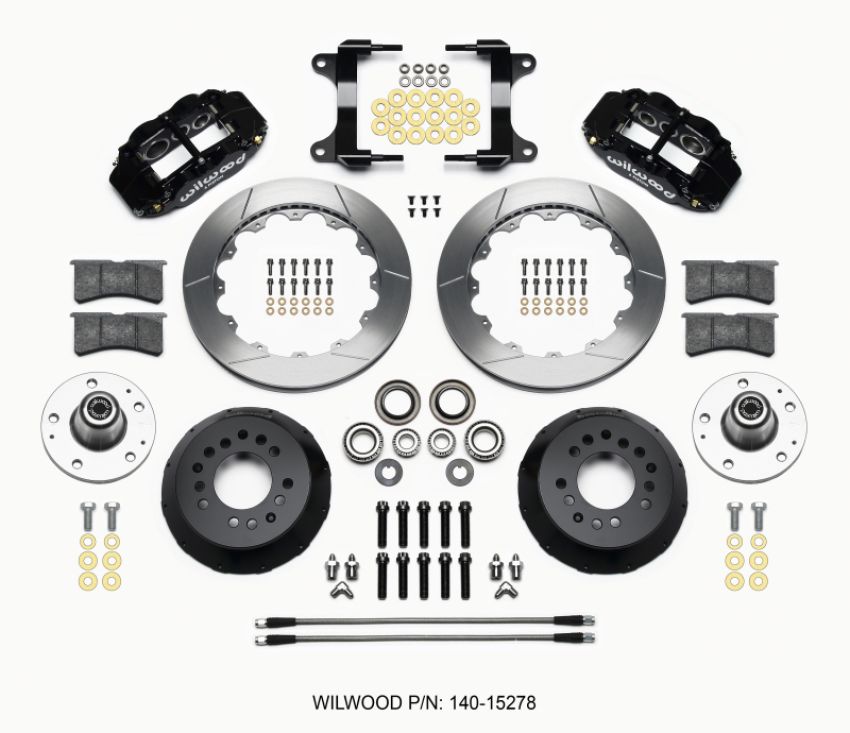 Wilwood 140-15278 Narrow Superlite 6R Front Hub Kit 12.88in 82-92 Camaro//Firebird