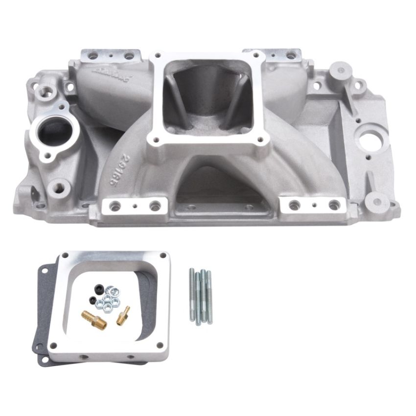 EDELBROCK EDE29165 BBC Victor EFI Manifold - 4500 Flange