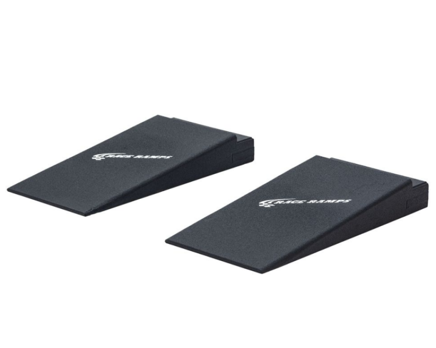 Race Ramps RR-RACK-4 4in. H Cutout Rack Ramp - 8.8 Degree Approach Angle