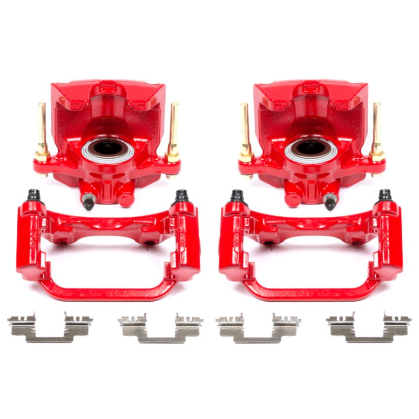 PowerStop S5030 Red Powder Coated Calipers