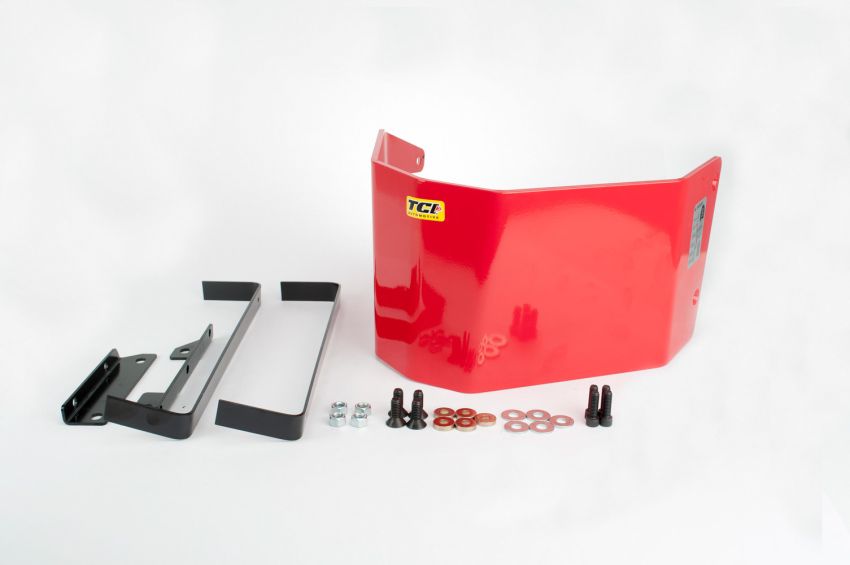 TCI TCI975000 TH350 Trans Shield-Red