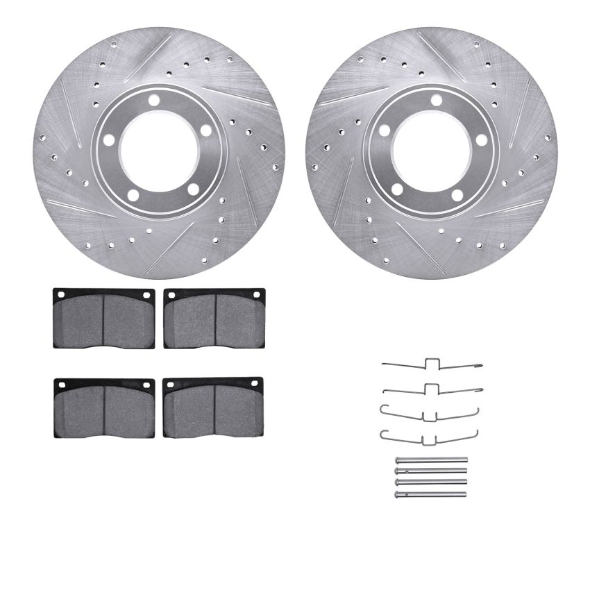 Dynamic Friction 7512-20001 Rotor Kit