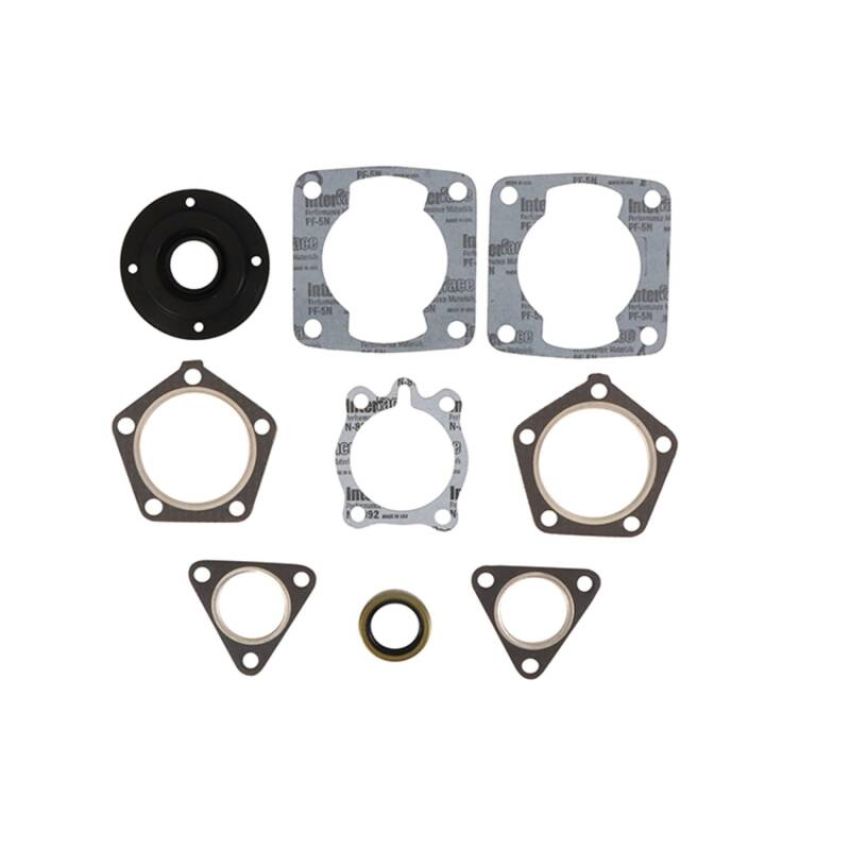 Vertex Pistons 7111740 Vertex Gaskets 80-81 Polaris Apollo/Cutlass/Galaxie Complete Gasket Kit w/ Oil Seals