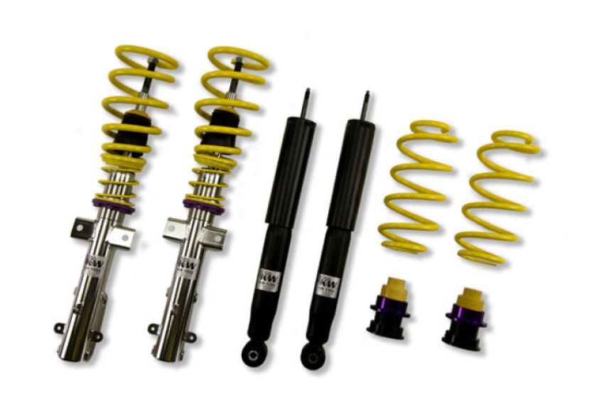 KW 10230045 Coilover Kit V1 Ford Mustang Coupe + Convertible; excl. Shelby GT500