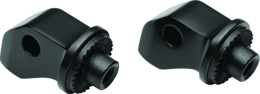 Kuryakyn 8893 Splined Front Peg Adapter 15-20 Scout Satin Black