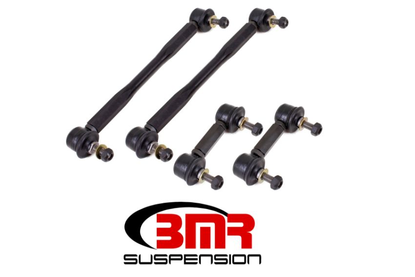 BMR Suspension ELK007 Sway Bar End Link Kit, Set Of 4, Adjustable