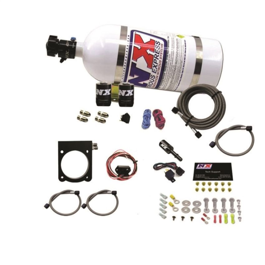 Nitrous Express 20971-10 3.6L V6 DODGE PLATE SYSTEM (50-200HP) W/ 10 LB BOTTLE
