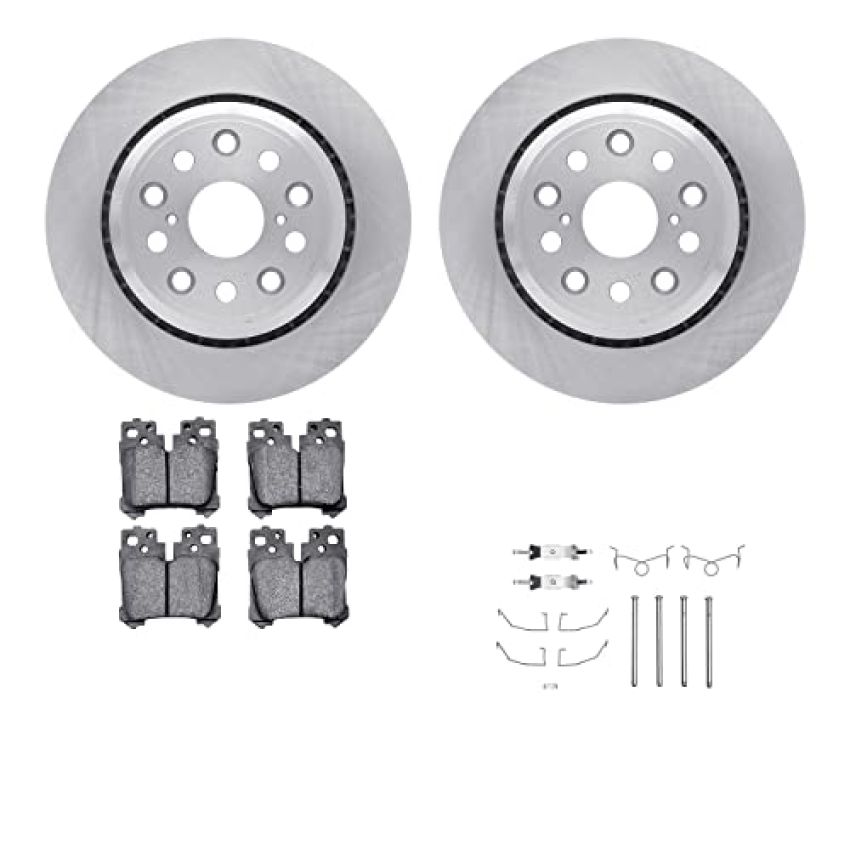 Dynamic Friction 6612-75010 Rotor Kit