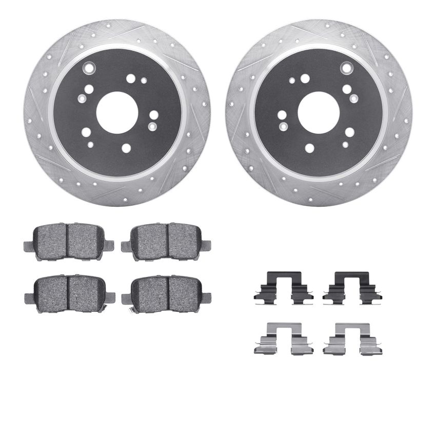 Dynamic Friction 7512-59073 Rotor Kit